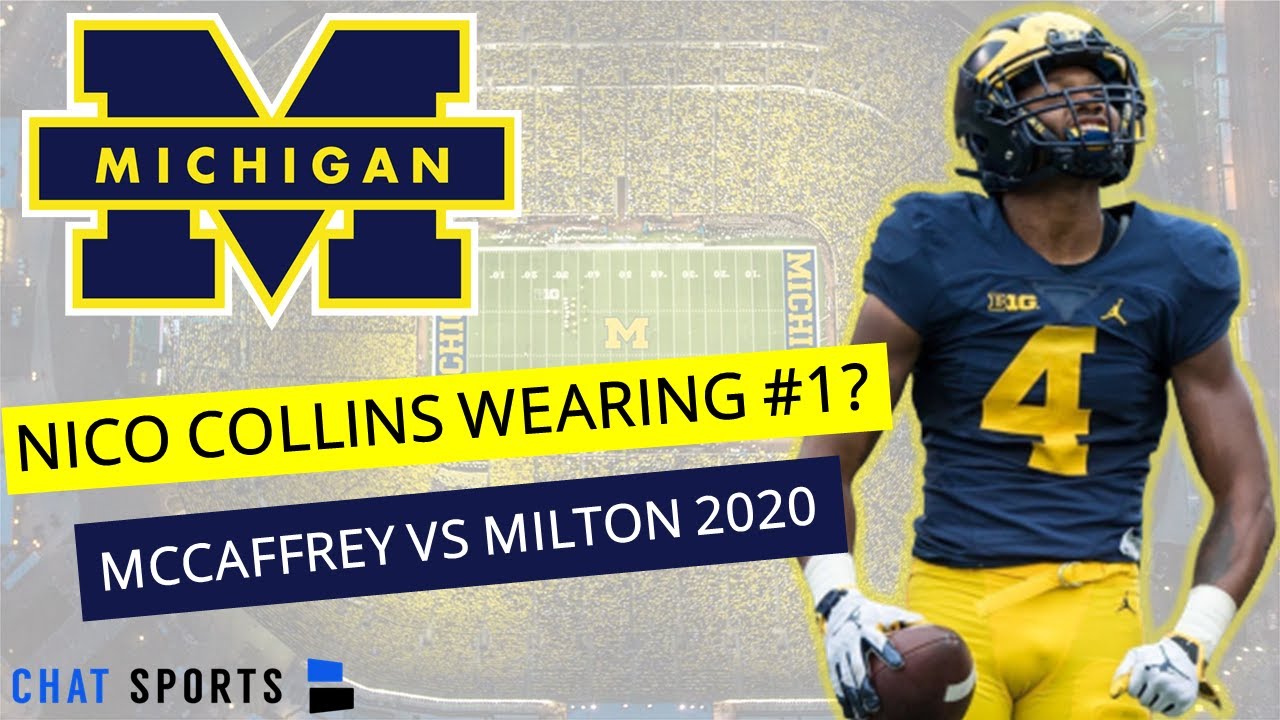 michigan number 1 jersey