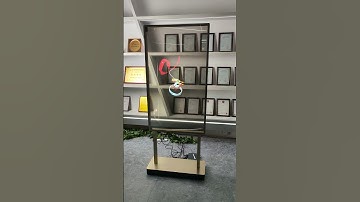 55-inch AI Touch Transparent OLED Totem RK-O55-LTP6-AI from CEOLED Display #showroom   #exhibition