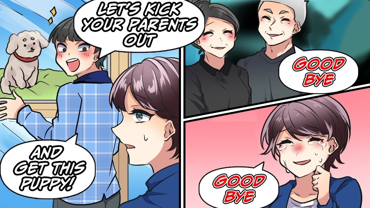 I listened to my husband when he told my parents and I to leave the house... [Text + Animation]