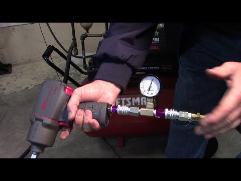 Video: Welke maat luchtcompressor heb ik nodig om een stiftslijper te laten werken?