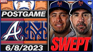 Mets vs Braves Postgame Show (Recap, Reactions, Highlights/6-8-2023)