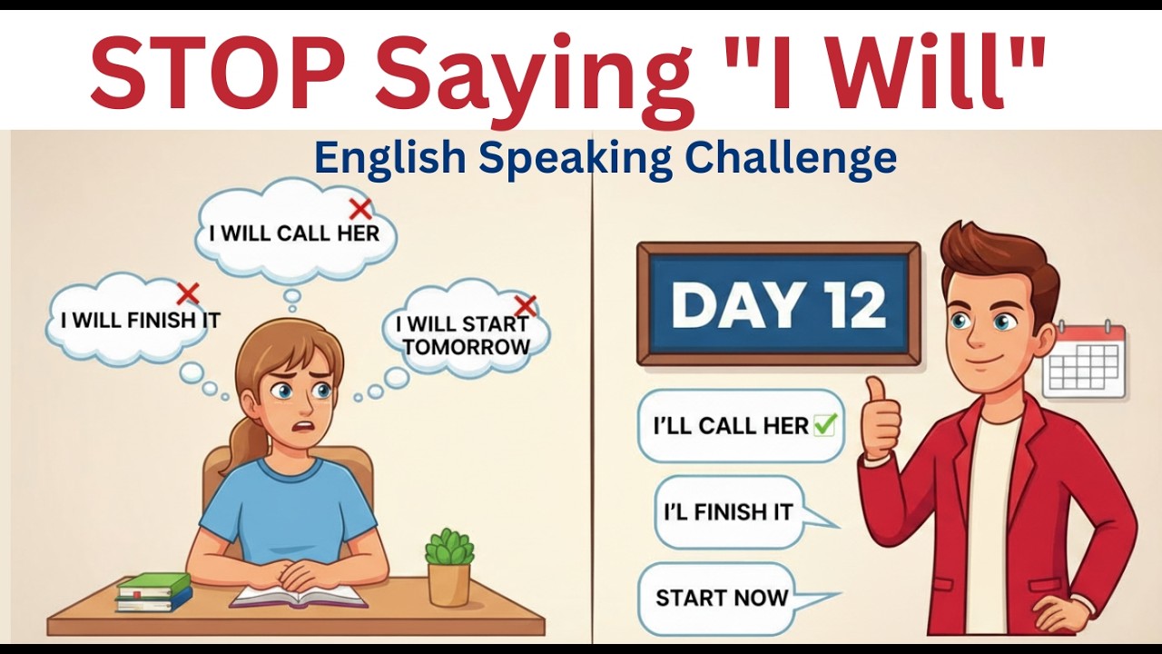 The Future Tense Mistake 90% of Beginners Make | Day 12