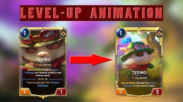 Teemo level-up animation | Legends of Runeterra