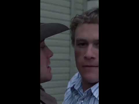 Brokeback Mountain kissing scene ☺️ - YouTube