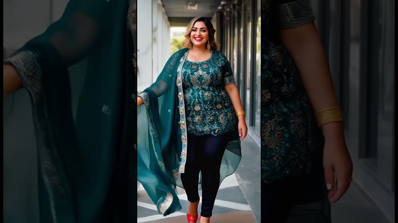 🔥 Plus Size Beauty Slays in Sequins | Confidence & Style Goals ❤️