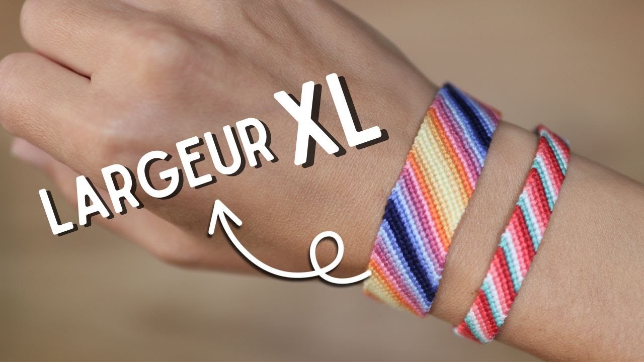 DIY : le bracelet brésilien à 10 couleurs! ✨ Marion Blush