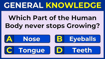 How Sharp Is Your General Knowledge? Only True Geniuses Get a Perfect Score! #GK