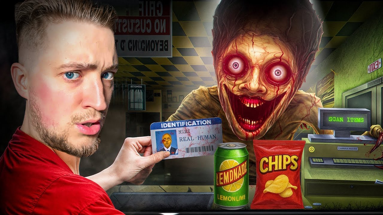 НЕ ПРОДАВАЙ ИМ НИЧЕГО! МОНСТР ИЛИ ПОКУПАТЕЛЬ? СТРАШНАЯ НОЧНАЯ СМЕНА В ГИПЕРМАРКЕТЕ!