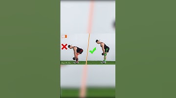 Sai lầm thường gặp trong bài tập chân mông Dumbbell Romanian Deadlift