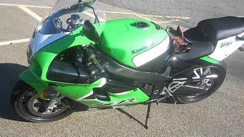 ZX7R KAWASAKI TEST RIDE AND CAFE RACER BMW TOGETHER.