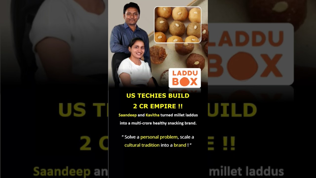 Techies Quit US Jobs for ₹2 Crore Healthy Sweet Empire !! 