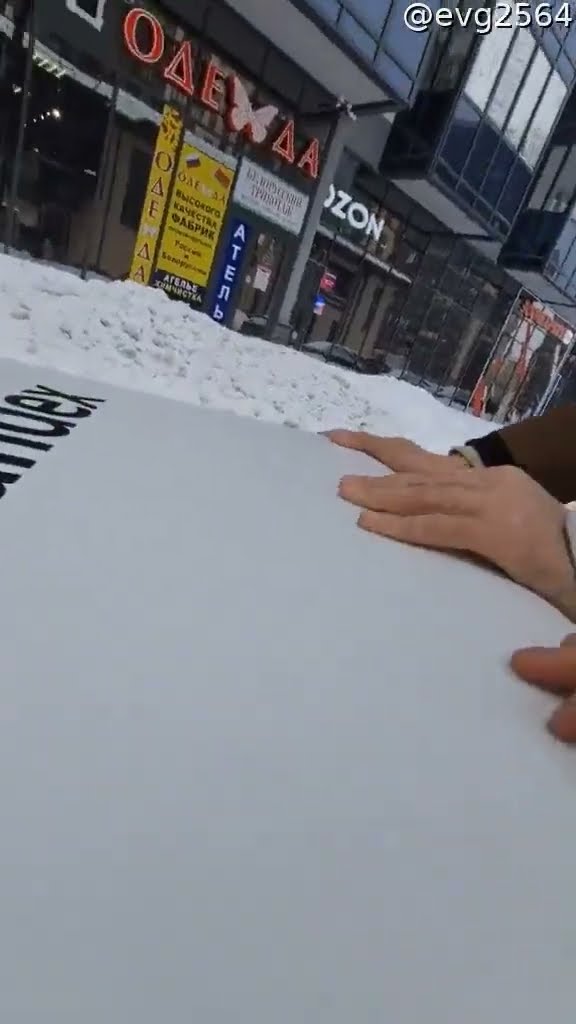 Man Helps Delivery Robot Stuck In Snow || ViralHog