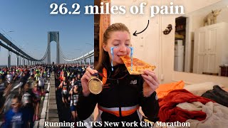 RUNNING THE NEW YORK MARATHON FOR THE FIRST TIME *super emotional*