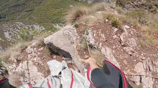 Wingsuit BASE jump - Monte Casale Italy (4K) | RAW SERIES