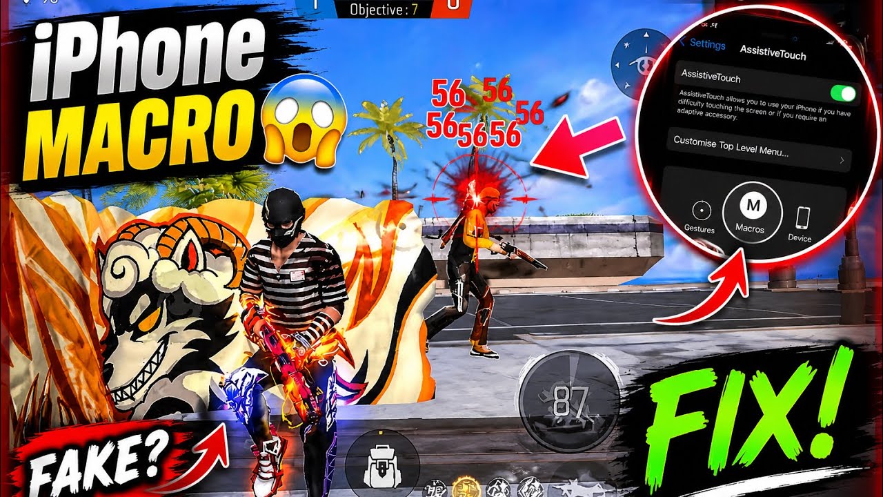 iPhone Macro EXPOSED! 😱 Free Fire|| The Truth About iPhone Macro! 🔥 Free Fire#macro #ff