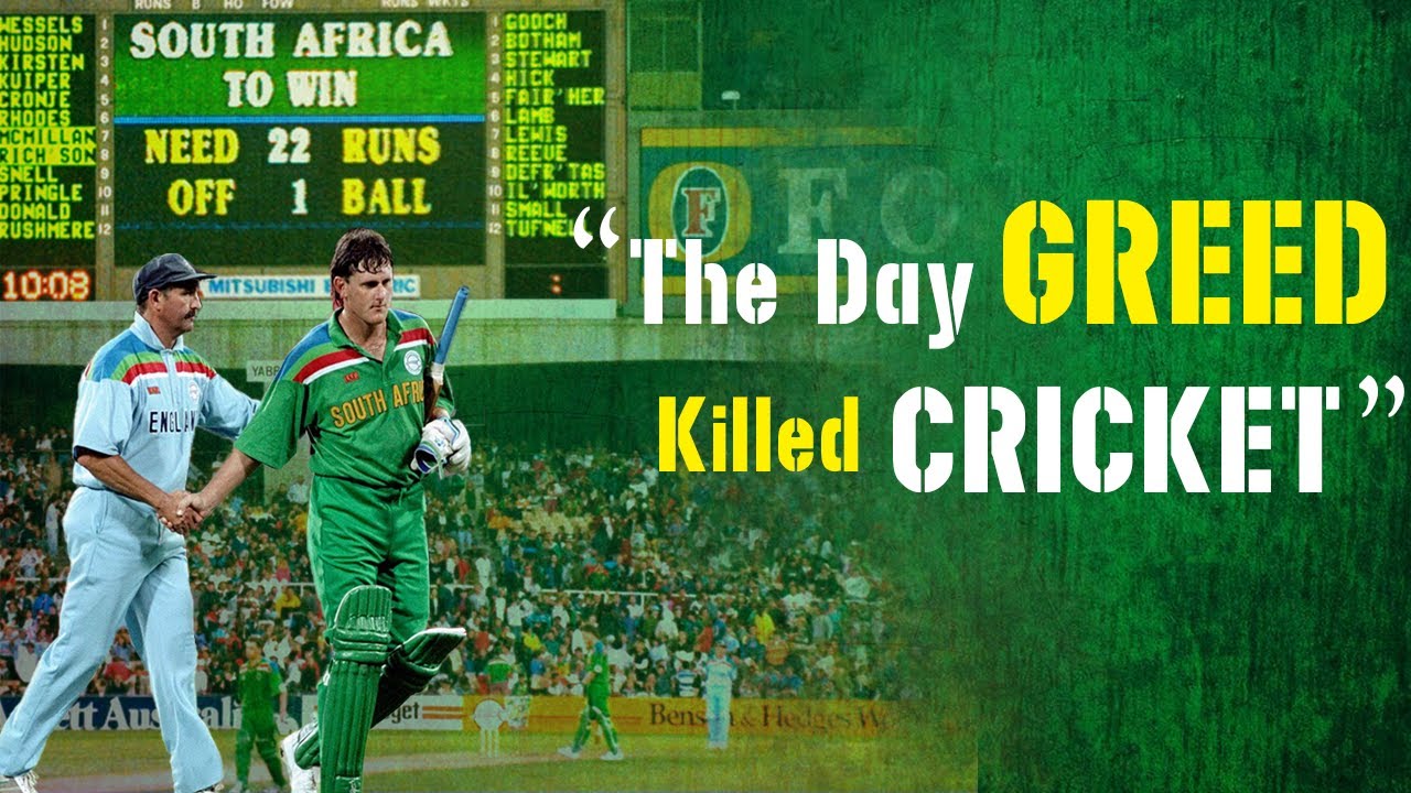 When greed reigned supreme  1992 World Cup Semi final  South Africa vs England   Cricket