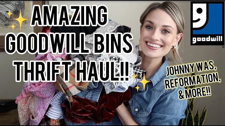 HUGE 45+ Item Houston Goodwill Bins Thrift Haul to Resell on Poshmark for an AMAZING Profit $$