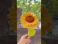 Crochet sunflower 🌻😍 #crochetflower #crochet #diy #handmade #handmadeflowers #creativecrochet