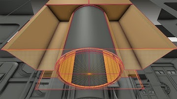 Modular Sci-Fi Set Wip 73 Blender 2.75a  - Animated sci-fi door