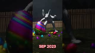 Evolution of Cursed Easter Bunny #shorts #evolution