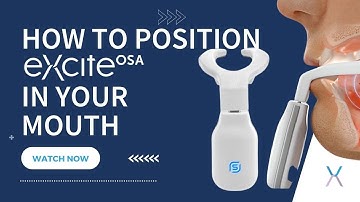 How to place eXciteOSA on your tongue