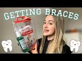 BRACES VLOG, getting BRACES for the FIRST time!🦷