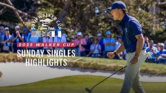 2025 Walker Cup Extended Highlights: Sunday Singles at Cypress Point
