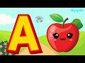 ABC Alphabet Sounds 🎵 | A is for Apple | B for Ball | Fun Phonics for Babies | Mini Shark 🦈