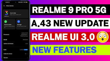 Realme 9 Pro 5G A.43 September 2022 New Update | New Features | Android 12 | How to update.