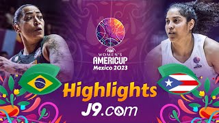 Brazil 🇧🇷 v Puerto Rico 🇵🇷 | Semi-Finals | J9 Highlights