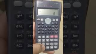 Mean and Standard Deviation on scientific calculator