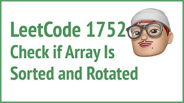 LeetCode 1752. Check if Array Is Sorted and Rotated | JSer - Front-End Interview questions