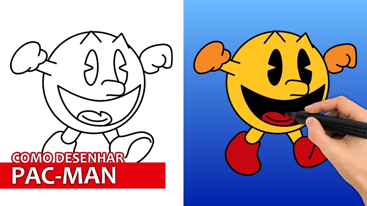 Como Desenhar O Pac Man Librain