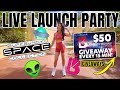 Buffbunny SPACE Live Launch Party $50 BB GC Giveaway Every 15 min!