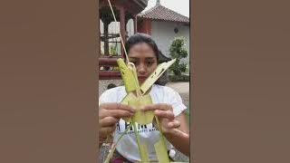 Gek Cantik - cara membuat sampian gantung