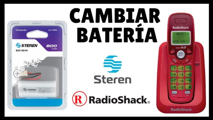 TELÉFONO INALÁMBRICO RADIOSHACK BLANCO 