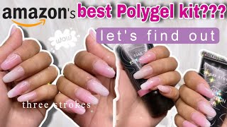 Polygel Nail💅Extension kit review + Tutorial | ₹1449 | Worth the hype? || Shrutinsights