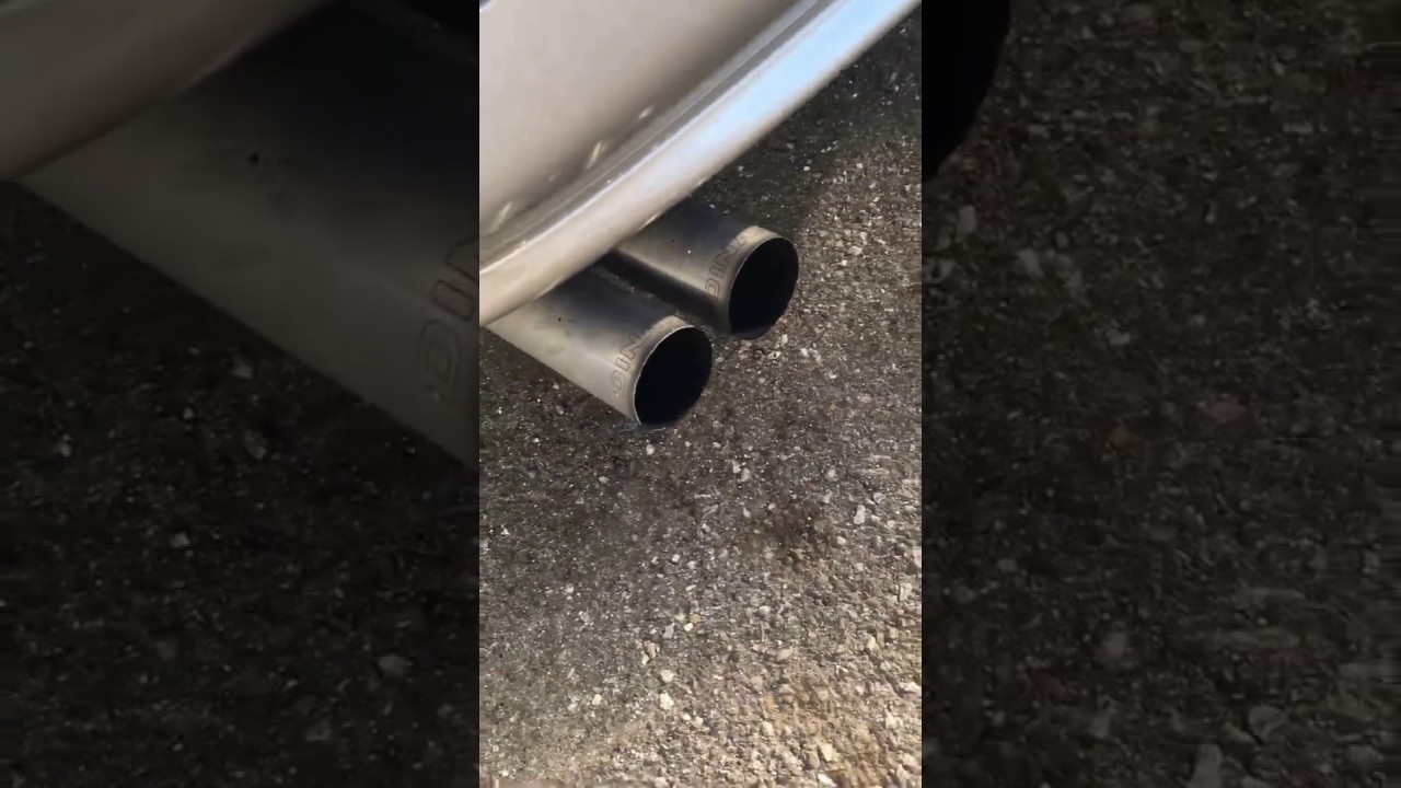 BMW E39 530i DINAN Exhaust Muffler Sound - YouTube