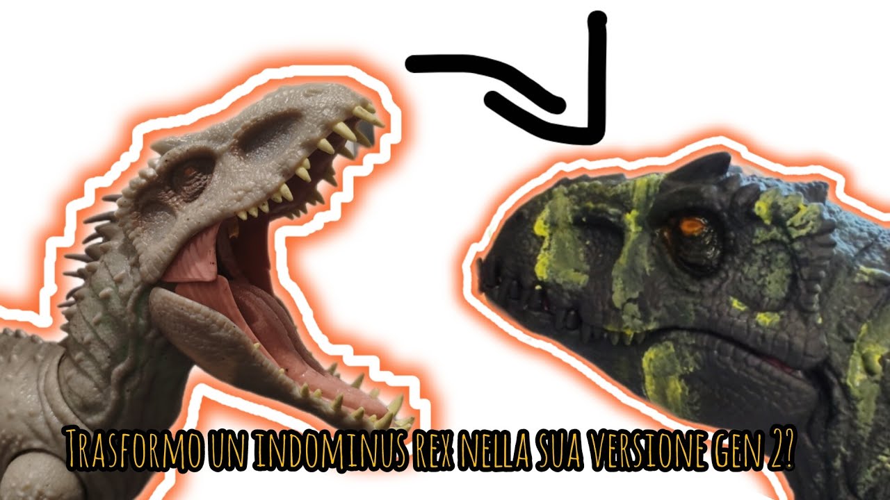 Trasformo un indominus rex nella sua versione gen 2!? 🧬