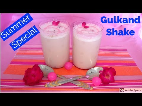 Gulkand Shake | A homemade drink to beat the heat | Rose Jam drink | Cook with Mamta