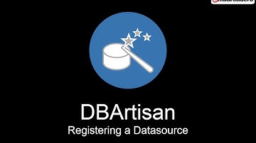DBArtisan Register a Datasource
