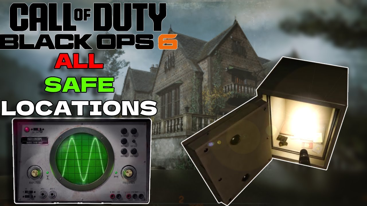 All Safe Locations | Black Ops 6 | Safe Cracker Achievement
