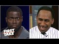 Kevin Hart gives Stephen A. a Tim Tebow Mets jersey (2016) | First Take | ESPN Archive