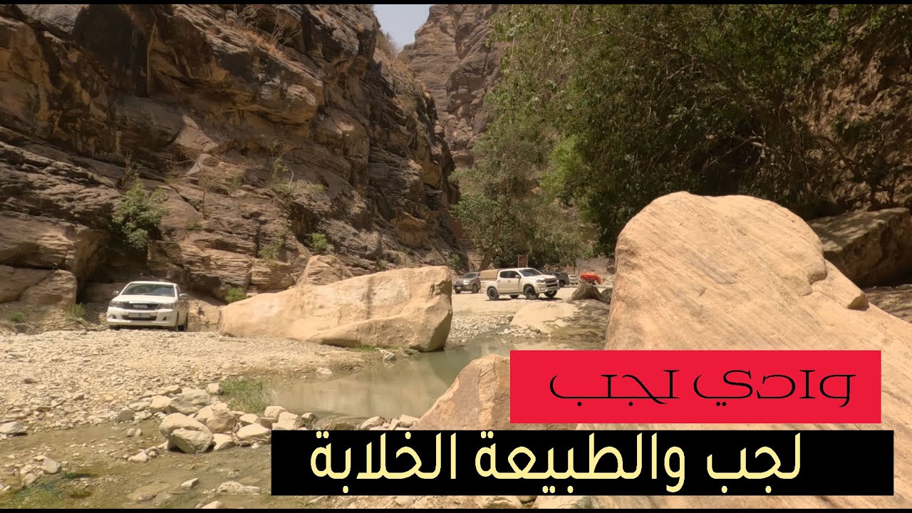 رحلة لوادي لجب – أخطر مغامرة بين الصخور والمياه الجارية 🌊🔥 (تصوير لا يفوّت)