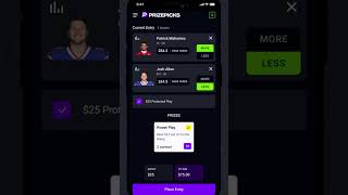 How To Use PrizePicks Promos - PrizePicks Daily Fantasy Sports screenshot 3