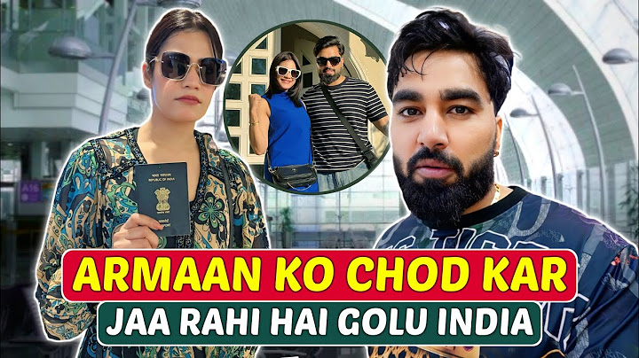 Armaan Ko Chod Kar Jaa Rahi Hai Golu India