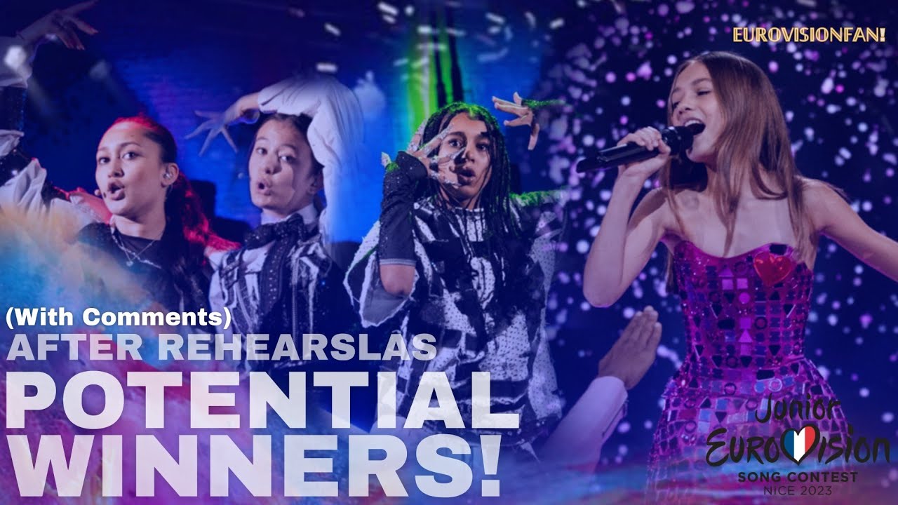 Potential Winners JUNIOR EUROVISION: 2023 | POTENTIAL WINNERS! - AFTER THE REHEARSALS ...