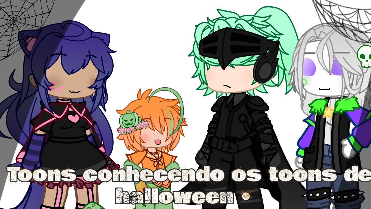 • Toons conhecendo os toons de Halloween 🎃 • ⚠ Esse vídeo contém minha UA, Headcanon e angst ⚠