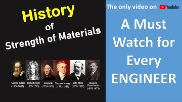 History of Strength of Materials | A chronological description