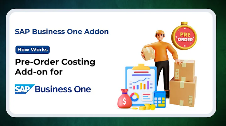 Pre-Order Costing Add-on for SAP B1 | Accurate Cost Estimates Before Order Creation
